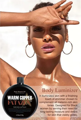 Autobronceador De Bronceado Con Aceite De Alto Brillo For