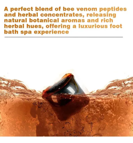 Perlas De Baño Para Pies Con 30 Hierbas, 40 Ml Multicolor