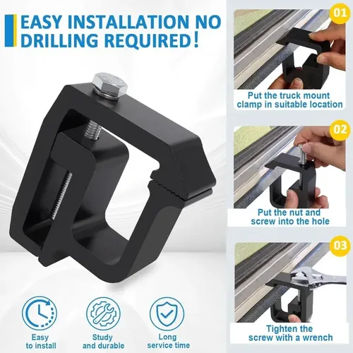 6 Piezas De Clips For Camión, Camping Recinto, 6 Piezas – C