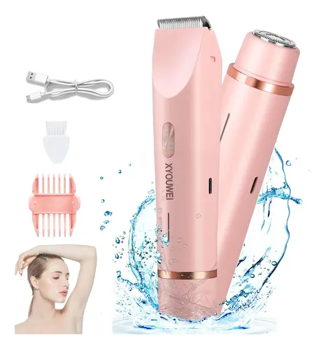 Rasuradora Eléctrica Xyouwei 2 En 1 Recortadora Para Bikini
