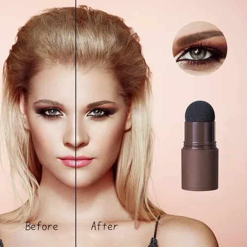 Kit Sellos Y Plantillas For Cejas Con Polvo Y Cepillos .