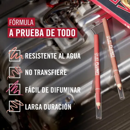 Delineador De Labios Rimmel Oh My Plump! Lip Shaper