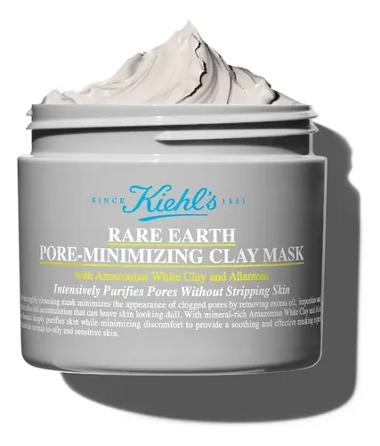 Mascarilla Kiehl’s Rare Earth Pore Minimizing Clay 125ml Todo Tipo De Piel Día/noche