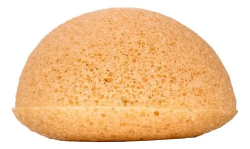 Konjac Esponja Facial Fina Arcilla Amarilla Francesa Natural