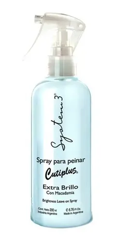System 3 Spray Para Peinar Cutiplus Extra Brillo 200 Ml