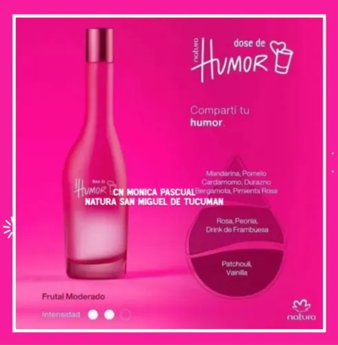 Perfume Natura Dose De Humor Femenino 75 ml