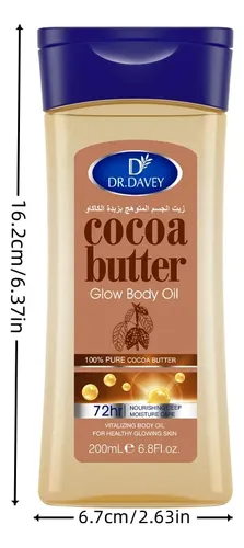Aceite Body Glow Sk Con Manteca De Cacao