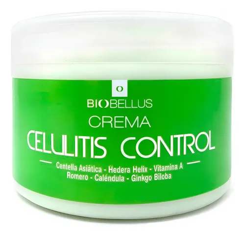 Crema Celulitis Control – Centella Asiática Biobellus 500ml Fragancia No Tipo De Envase Pote