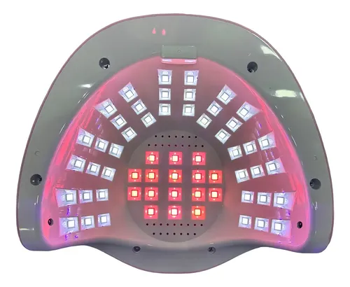 Cabina UVLED Para Uñas SUNUV Sun Y01 Pro Rosa 288W Con Temporizador