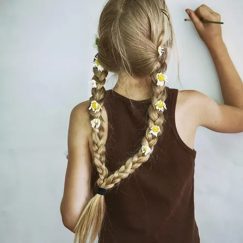 Cintas Para El Pelo Ninetong Negras Para Niñas De 2,5 Cm De