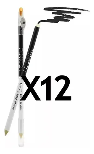 Delineador De Labios Ojos Con Sacapunts Maquillaje Mayorista Color X12_Varios Tonos