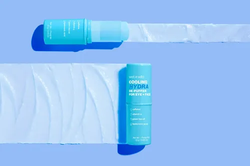 Barra hidratante, descongestiva y despigmentate para contorno de ojos y rostro Wet n Wild – Cooling Hydra – Contiene cafeína, vitamina E y hialurónico.