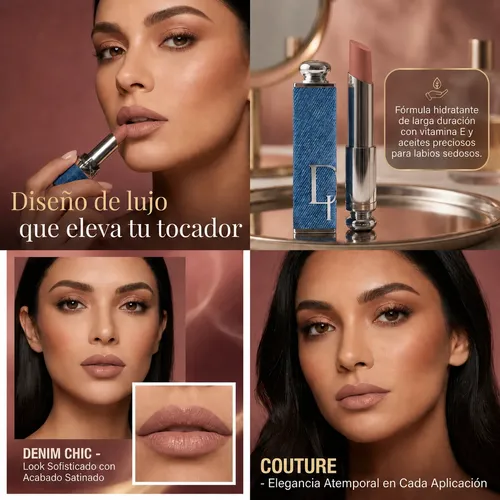Debby Rose Labiales De Larga Duración Brillo Con Resplandor