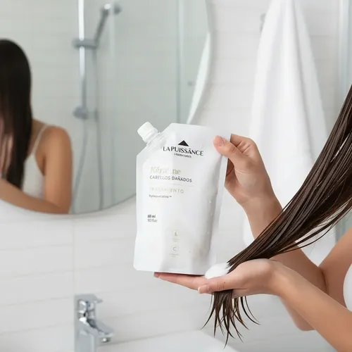 La Puissance Keratina Acondicionador Doypack Refill 500ml