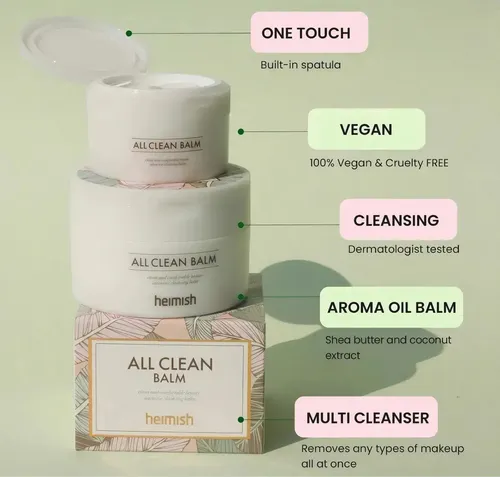 Bálsamo Desmaquillante Heimish All Clean Balm – 120 Ml.