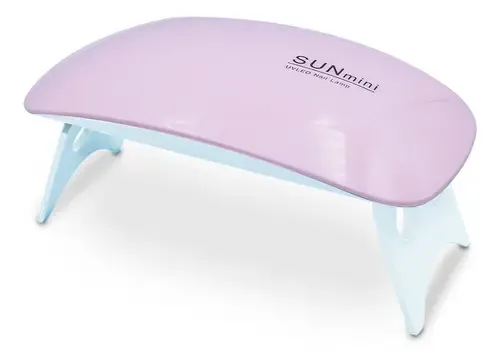 Esmalte en gel Mini LED Cabin, UV Sun, portátil, 6 W, color blanco, bivolt, 110 V-220 V