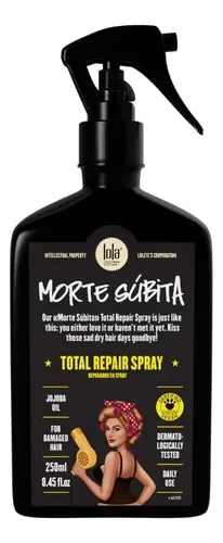 Spray Reparador Capilar Y Protector Térmico Lola Morte Súbit