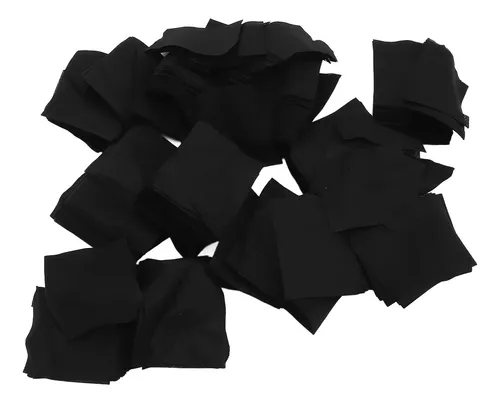 Almohadillas De Algodón Para Rostro, 1200 Hojas, Negras, Des