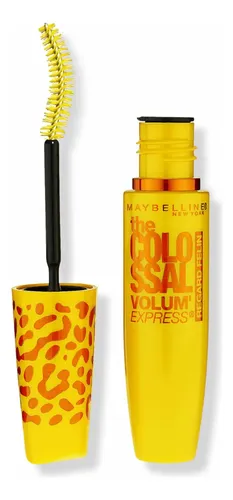 Máscara de pestañas Colossal con forma de ojos de gato Volum Express de Maybelline, color negro