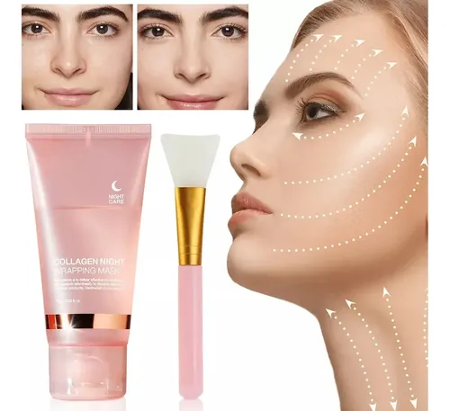 Mascarilla Facial Colágeno Hidratante Antiarrugas 75ml