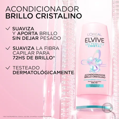 Acondicionador Glycolic Cristal X 400 Ml