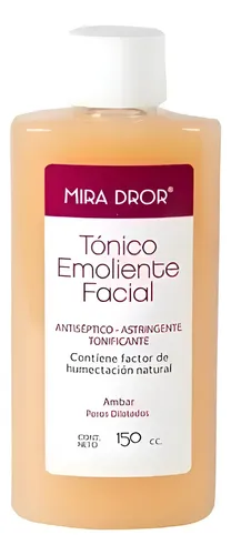 Tónico Emoliente Facial 250ml Poros Dilatados Mira Dror