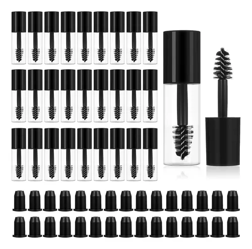 20 Tubos De Rímel Vacíos Con Varita, Mini 3 Ml Vacíos