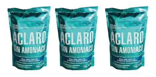 Polvo Decolorante Issue Fantastic Blond Sin Amoniaco X3