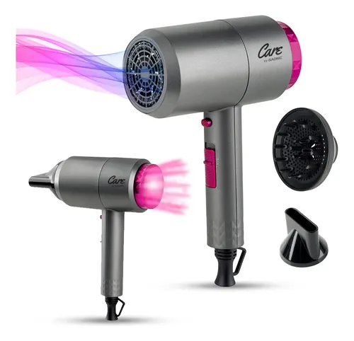 Secador De Pelo Iónico Care By Gadnic Frio Calor Power Pro