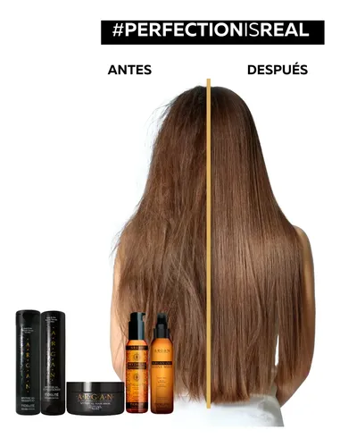 Shampoo Y Acondicionador Argan 900ml Hidratación Y Brillo
