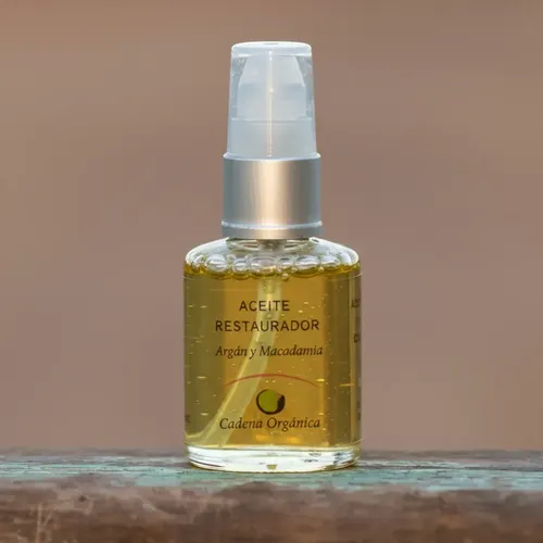 Aceite Restaurador De Cabellos Argan Y Mecadamia 30 Ml