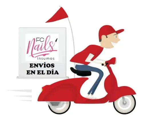 Tips Cortos Caja X 500 Paris Night Soft Gel Y Press On