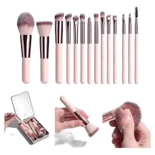 2026 Wdfset De Brochas De Maquillaje De Viajeqs -syl