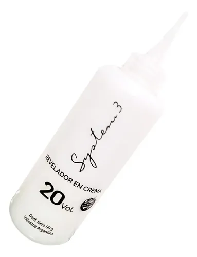 Revelador En Crema System 3 Oxidante Sin Tacc 20vol 90ml X6