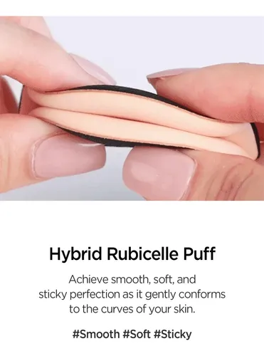 Puff Para Base Jung Saem Mool Natural Cover Para Un Ajuste S