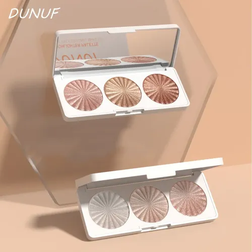Paleta Iluminadora Dunuf X3 Tonos Profesional
