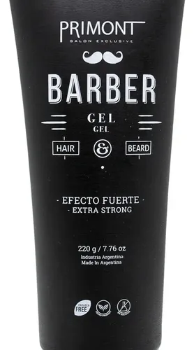 Primont Barber Gel Capilar Fijacion Fuerte Pelo 250grs Local