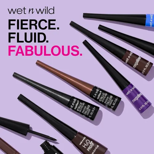 Delineador Líquido Megaliner Wet N Wild Voltage Blue