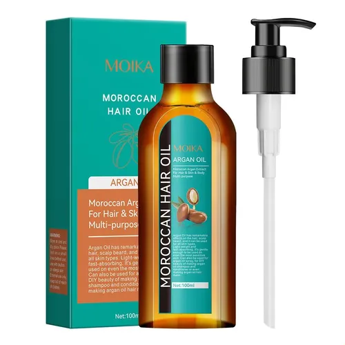 Empaque Completo En Inglés De Moroccan Hair Care Essenti
