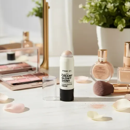 Iluminador Cremoso En Barra Highlighter Cream Pink 21