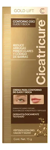 Cicatricure Crema Gold Lift Contorno Dúo