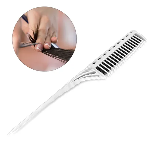 Peineta Ligera Y Blanca Para Peinar El Cabello, Suministros  White