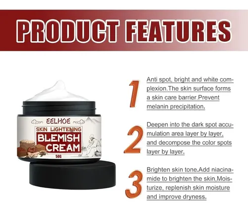 Crema Blanqueadora Para Aclarar Las Manchas, Tratamiento Par