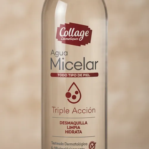 Agua Micelar Desmaquilla Limpia Hidrata Collage X200ml