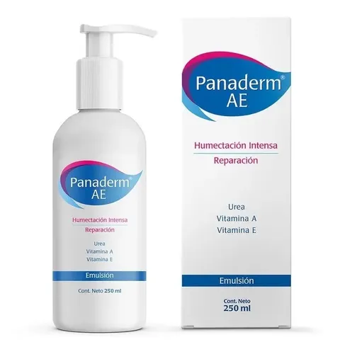 Panaderm Ae Reparación Humectación Intensa Emulsión X 250 Ml