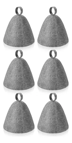 Gorro De Sauna De Fieltro Para Protección De Cabeza De Baño,