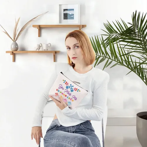 Bolsa De Maquillaje Cosmético Levlo Coco Miguel Un Poco Loco