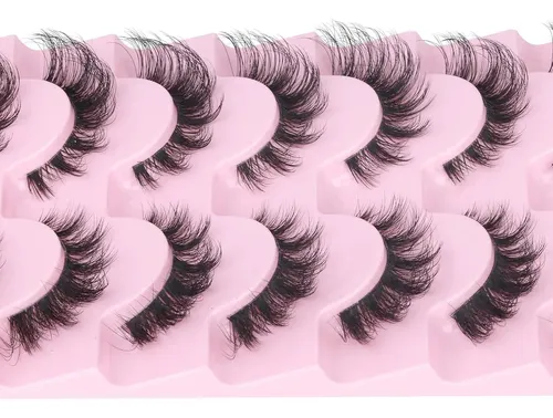 Pestañas Postizas Eydevro Fox Wispy D Curl 7 Pares