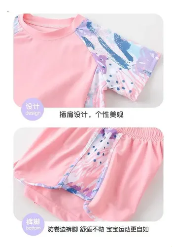 Cw Traje De Baño Kpop Devil Hunters Para Niña, Gorro De