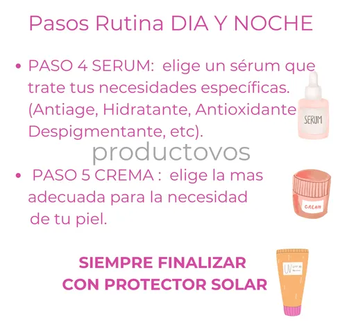 Skincare Rutina Piel Seca Antiage Retinol Vitamina C Idraet